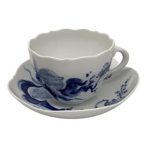 Meissen (マイセン) カップ&ソーサー ブルーオーキッド