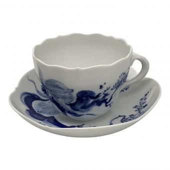 Meissen (マイセン) カップ&ソーサー ブルーオーキッド