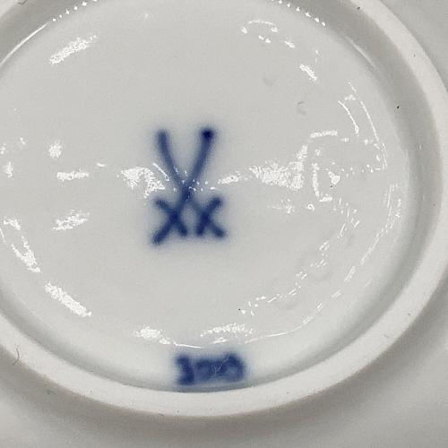 Meissen (マイセン) カップ&ソーサー ブルーオーキッド