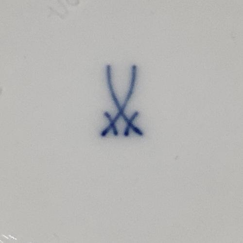 Meissen (マイセン) カップ&ソーサー ブルーオーキッド