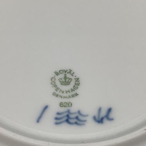 ROYAL COPENHAGEN (ロイヤル・コペンハーゲン) プレート 金彩ブルーフルーテッド・ダブルレース