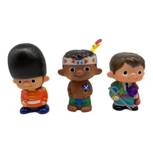 富士銀行 (フジギンコウ) ぼくちゃんソフビ貯金箱 レトロホビー 7Pセット