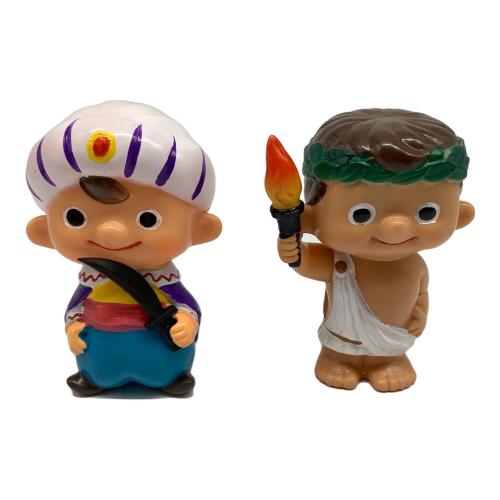 富士銀行 (フジギンコウ) ぼくちゃんソフビ貯金箱 レトロホビー 7Pセット