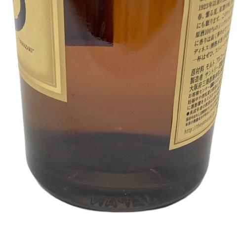 サントリー 山崎 ジャパニーズウィスキー 12年 700ml