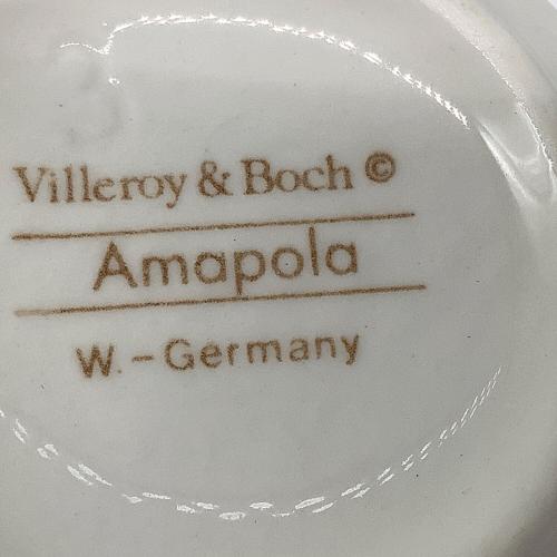 Villeroy&Boch (ビレロイアンドボッホ) カップ&ソーサー amapola