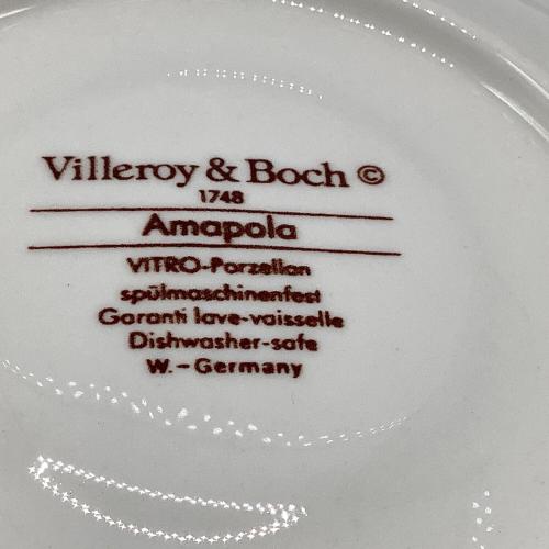 Villeroy&Boch (ビレロイアンドボッホ) カップ&ソーサー amapola