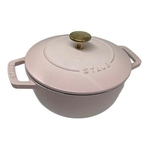 Staub (ストウブ) 両手鍋 1032761 18cm ピンク WA-NABE