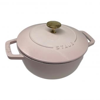 Staub (ストウブ) 両手鍋 1032761 18cm ピンク WA-NABE