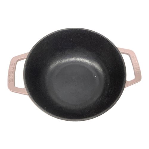 Staub (ストウブ) 両手鍋 1032761 18cm ピンク WA-NABE