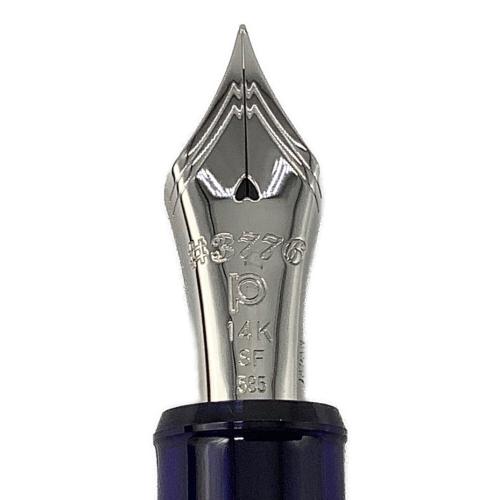 PLATINUM (プラチナ) センチュリー ロジウム 万年筆 PNB-18000CR 細軟 SF シャルトルブルー