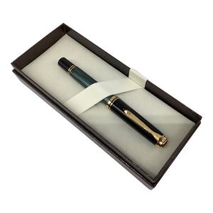 Pelikan (ペリカン) スーベレーン 万年筆 M800 極細字 EF グリーン ストライプ