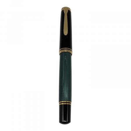 ペリカン 万年筆 スーベレーン M800 グリーンストライプ EF Pelikan (ペリカン) スーベレーン 万年筆 M800 極細字 EF グリーン