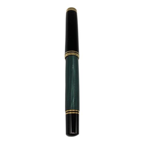 Pelikan (ペリカン) スーベレーン 万年筆 M800 極細字 EF グリーン ストライプ