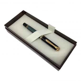 Pelikan (ペリカン) スーベレーン 万年筆 M400 極細字 EF グリーン ストライプ