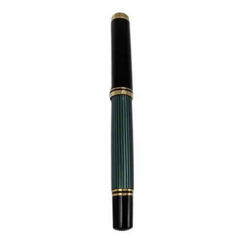 Pelikan (ペリカン) スーベレーン 万年筆 M400 極細字 EF グリーン ストライプ