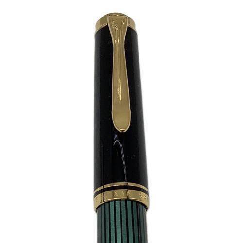 Pelikan (ペリカン) スーベレーン 万年筆 M400 極細字 EF グリーン ストライプ