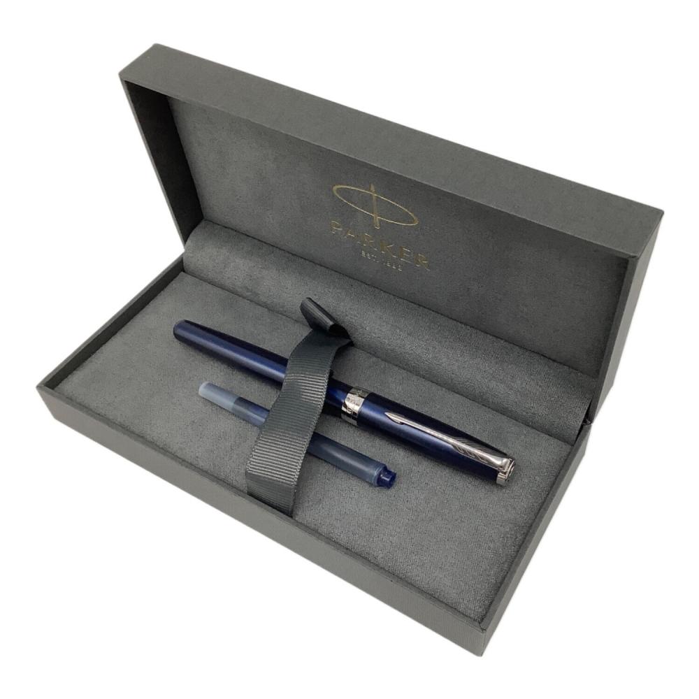 Dongen、LA BARONNE、海外版超希少レゾネ、新品額付 PARKER (パーカー) ソネット 万年筆 1950885 細字 F ブルーラッカーCT