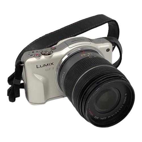Panasonic (パナソニック) ミラーレス一眼カメラ DMC-GF3 1306万画素 ISO160-6400 LUMIX GF3 ダブルレンズキット