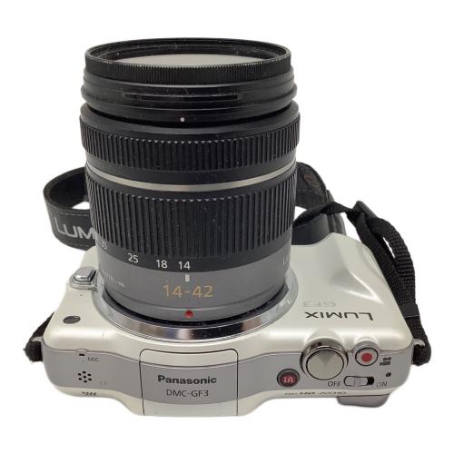 Panasonic (パナソニック) ミラーレス一眼カメラ DMC-GF3 1306万画素 ISO160-6400 LUMIX GF3 ダブルレンズキット