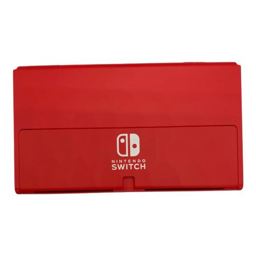 Nintendo (ニンテンドー) Nintendo Switch(有機ELモデル) マリオレッド HEG-001　Joy-Conグリップ欠品