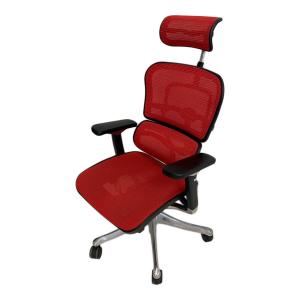 Ergohuman Pro (エルゴヒューマン・プロ) オフィスチェア レッド×ブラック JOIFA 802
