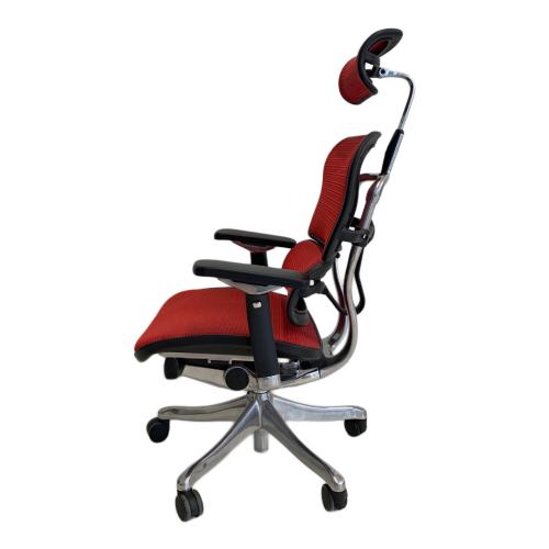 Ergohuman Pro (エルゴヒューマン・プロ) オフィスチェア レッド×ブラック JOIFA 802