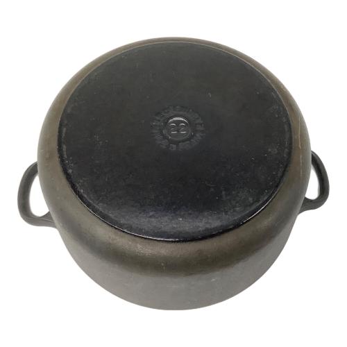 LE CREUSET (ルクルーゼ) 両手鍋 22cm ブラック