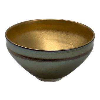 仙遊寺窯 (センユウジガマ) 茶碗 暁雲 金彩 天目