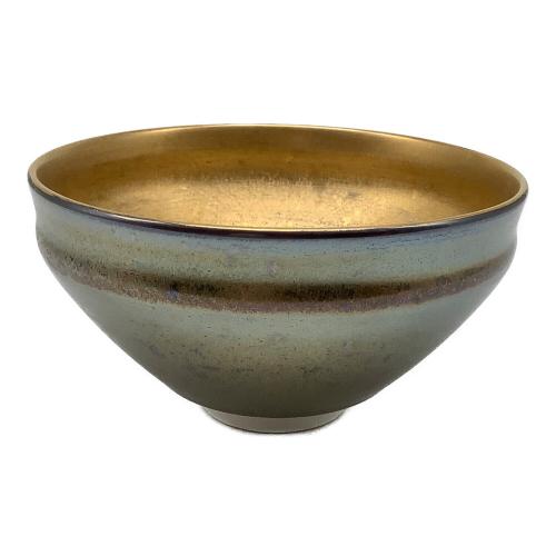 仙遊寺窯 (センユウジガマ) 茶碗 暁雲 金彩 天目
