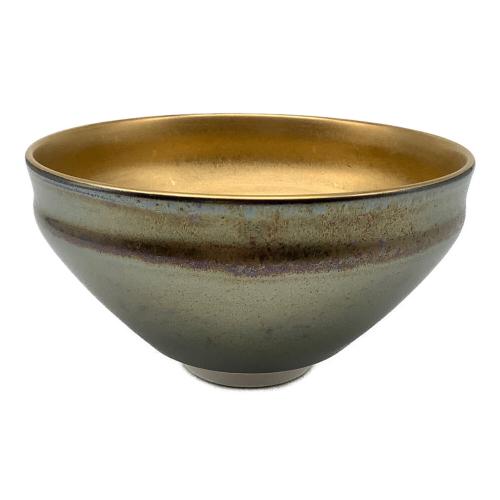 仙遊寺窯 (センユウジガマ) 茶碗 暁雲 金彩 天目