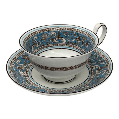 Wedgwood (ウェッジウッド) カップ&ソーサー フロレンティーン・ターコイズ