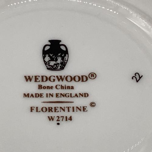 Wedgwood (ウェッジウッド) カップ&ソーサー フロレンティーン・ターコイズ