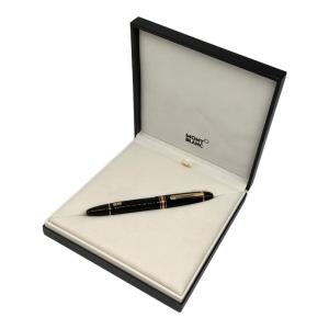 MONTBLANC (モンブラン) 万年筆 M00149 115383 ペン先F 18金 @ Π ブラック マイスターシュテュック #149