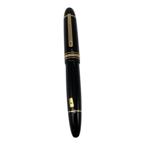 MONTBLANC (モンブラン) 万年筆 M00149 115383 ペン先F 18金 @ Π ブラック マイスターシュテュック #149