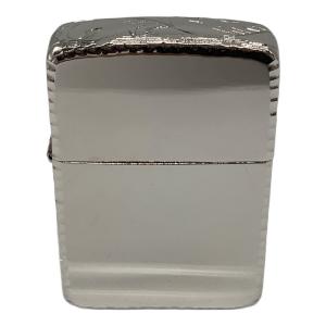 ZIPPO (ジッポ) オイルライター 2012年製 プラチナプレート 1941 レプリカ 手彫り