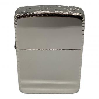 ZIPPO (ジッポ) オイルライター 2012年製 プラチナプレート 1941 レプリカ 手彫り