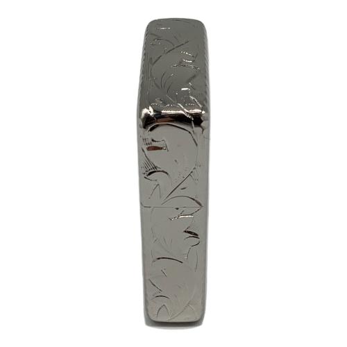 ZIPPO (ジッポ) オイルライター 2012年製 プラチナプレート 1941 レプリカ 手彫り