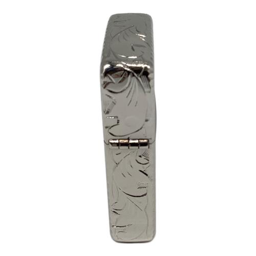 ZIPPO (ジッポ) オイルライター 2012年製 プラチナプレート 1941 レプリカ 手彫り