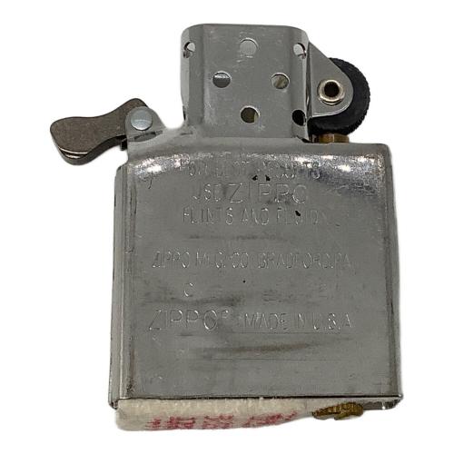 ZIPPO (ジッポ) オイルライター 2012年製 プラチナプレート 1941 レプリカ 手彫り