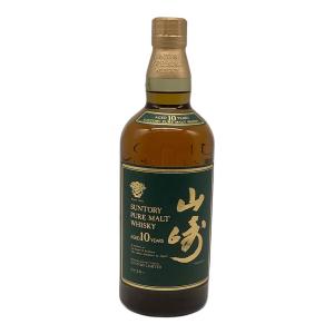 サントリー 山崎 ジャパニーズウィスキー 10年 750ml