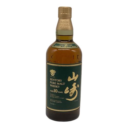 サントリー 山崎 ジャパニーズウィスキー 10年 750ml
