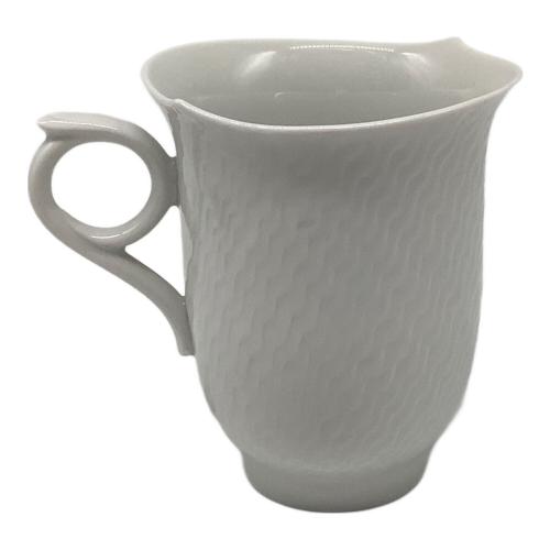 Meissen (マイセン) コーヒーカップ&ソーサー 波の戯れホワイト