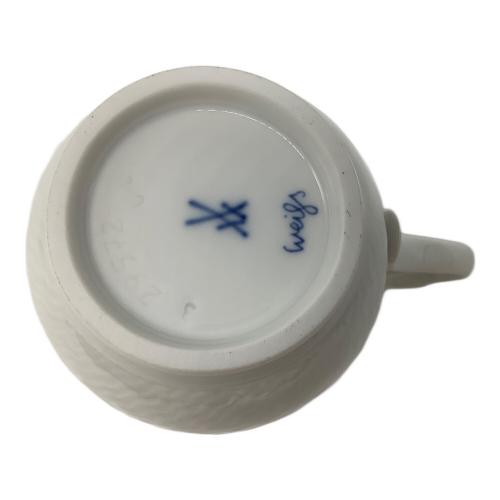 Meissen (マイセン) コーヒーカップ&ソーサー 波の戯れホワイト
