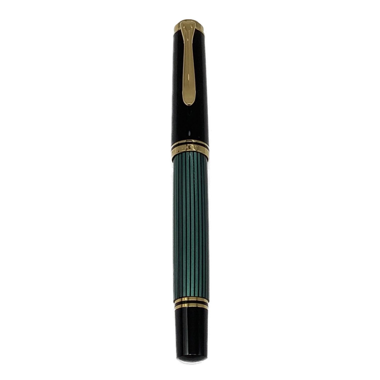 Pelikan (ペリカン) 万年筆 M400 ペン先EF グリーンストライプ