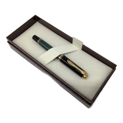 Pelikan (ペリカン) 万年筆 M400 ペン先EF グリーンストライプ スーベレーン400