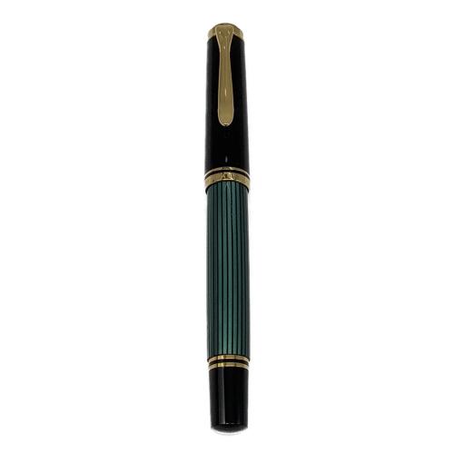 Pelikan (ペリカン) 万年筆 M400 ペン先EF グリーンストライプ スーベレーン400