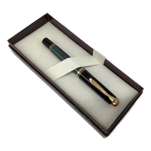 Pelikan (ペリカン) 万年筆 M800 ペン先EF グリーンストライプ スーベレーン800