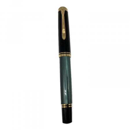 Pelikan (ペリカン) 万年筆 M600 ペン先EF グリーンストライプ