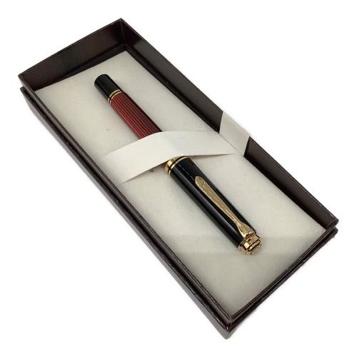 Pelikan (ペリカン) 万年筆 M600 レッドストライプ スーベレーン レッドライト