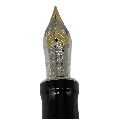 PARKER (パーカー) 万年筆 ペン先18Ｋ Ｆ オレンジ デュオフォールド クラシック ビッグレッドCT